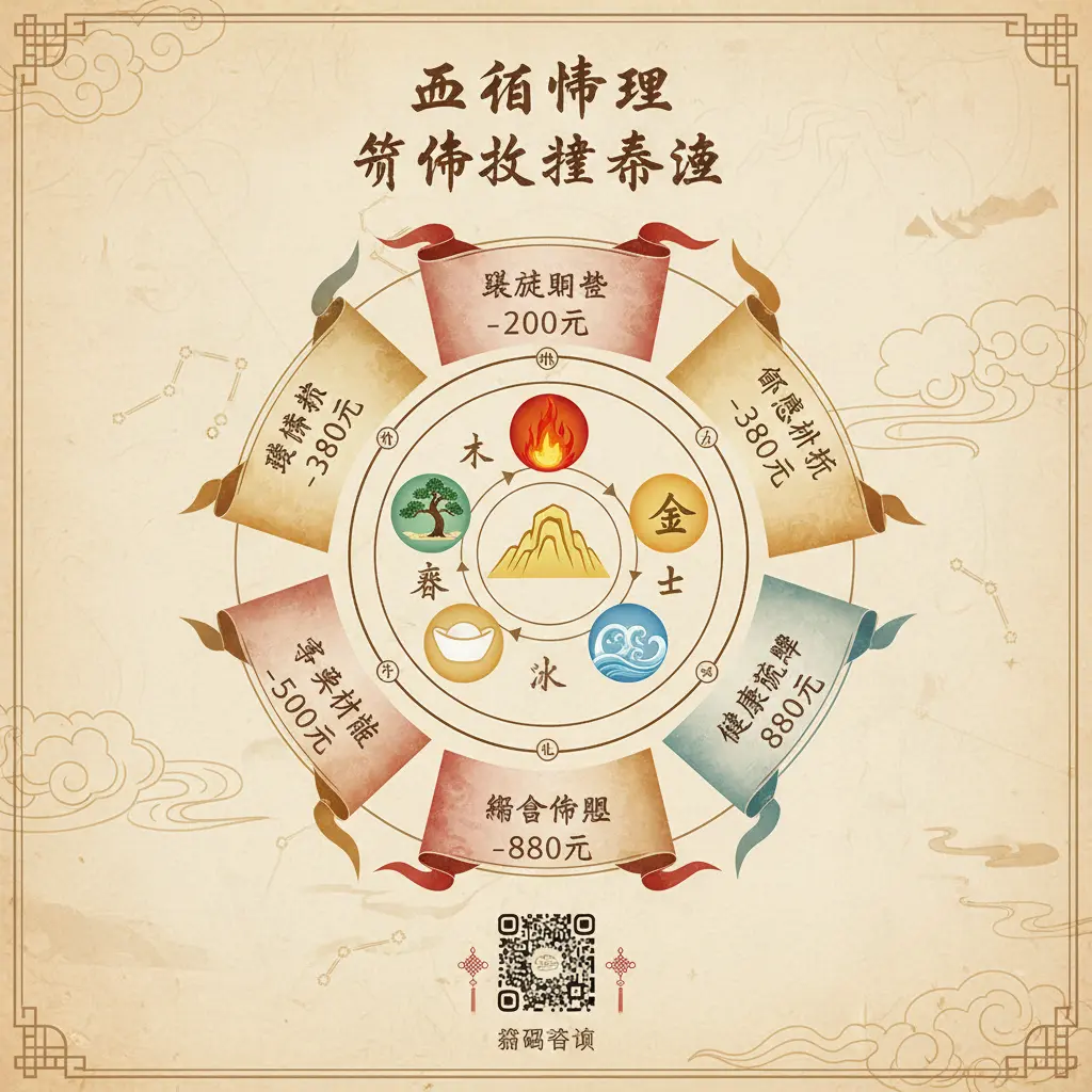 算命收費 - 五行學說