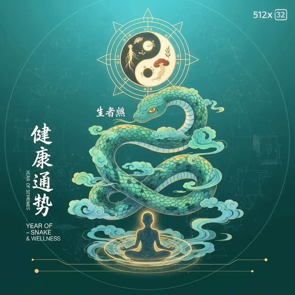 健康運勢 - 生肖蛇