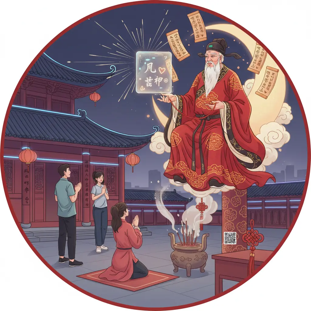 道教問神 - 月老