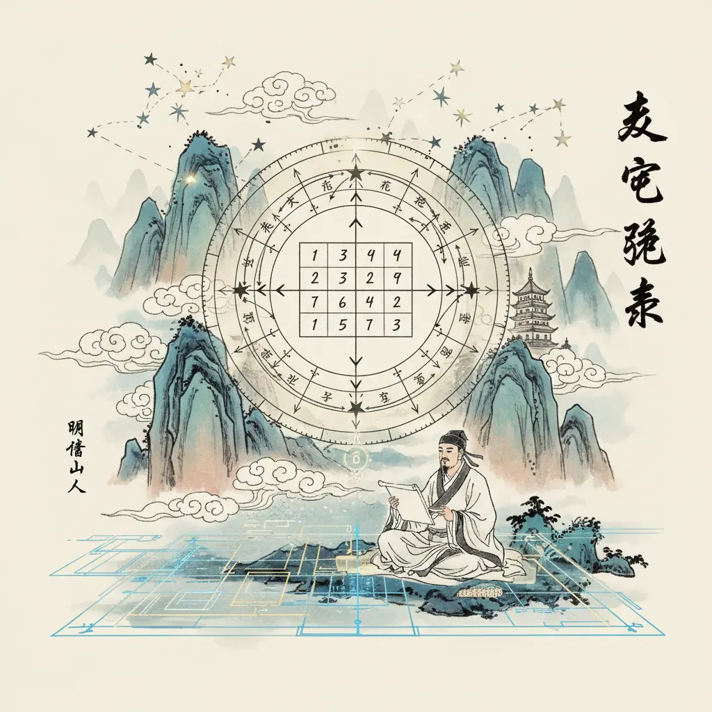 明燈山人 - 玄空飛星