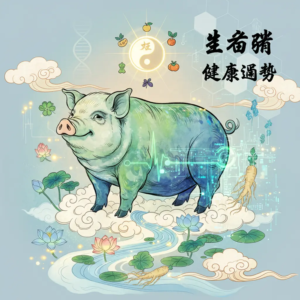 健康運勢 - 生肖豬