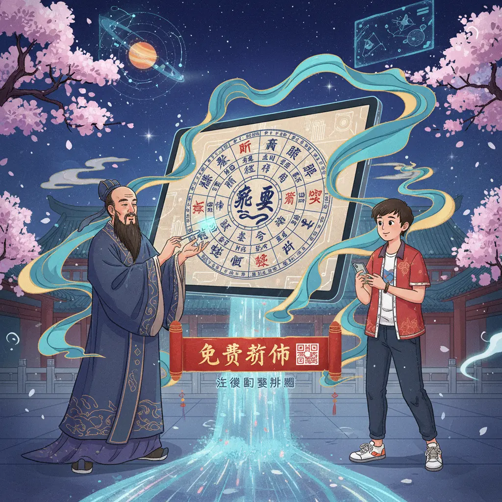 免費算命 - 紫微鬥數排盤