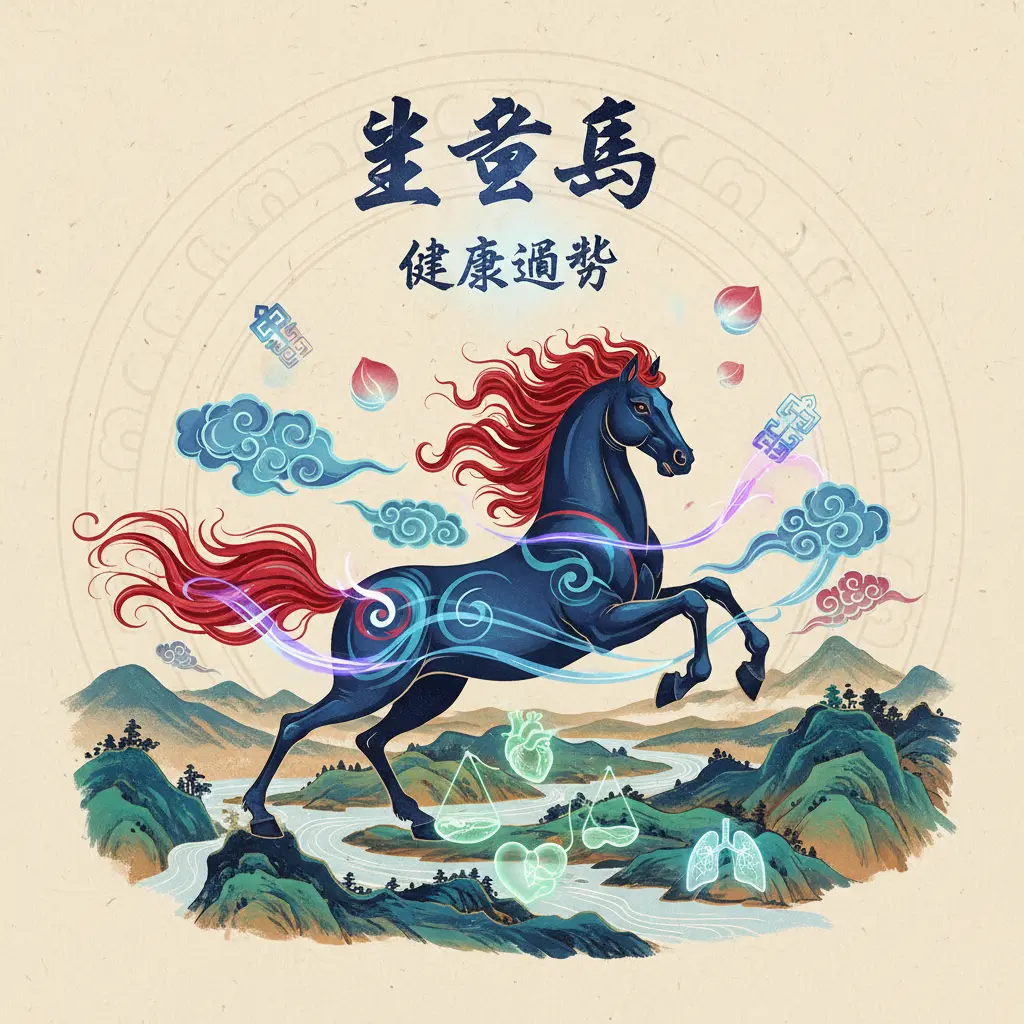 健康運勢 - 生肖馬