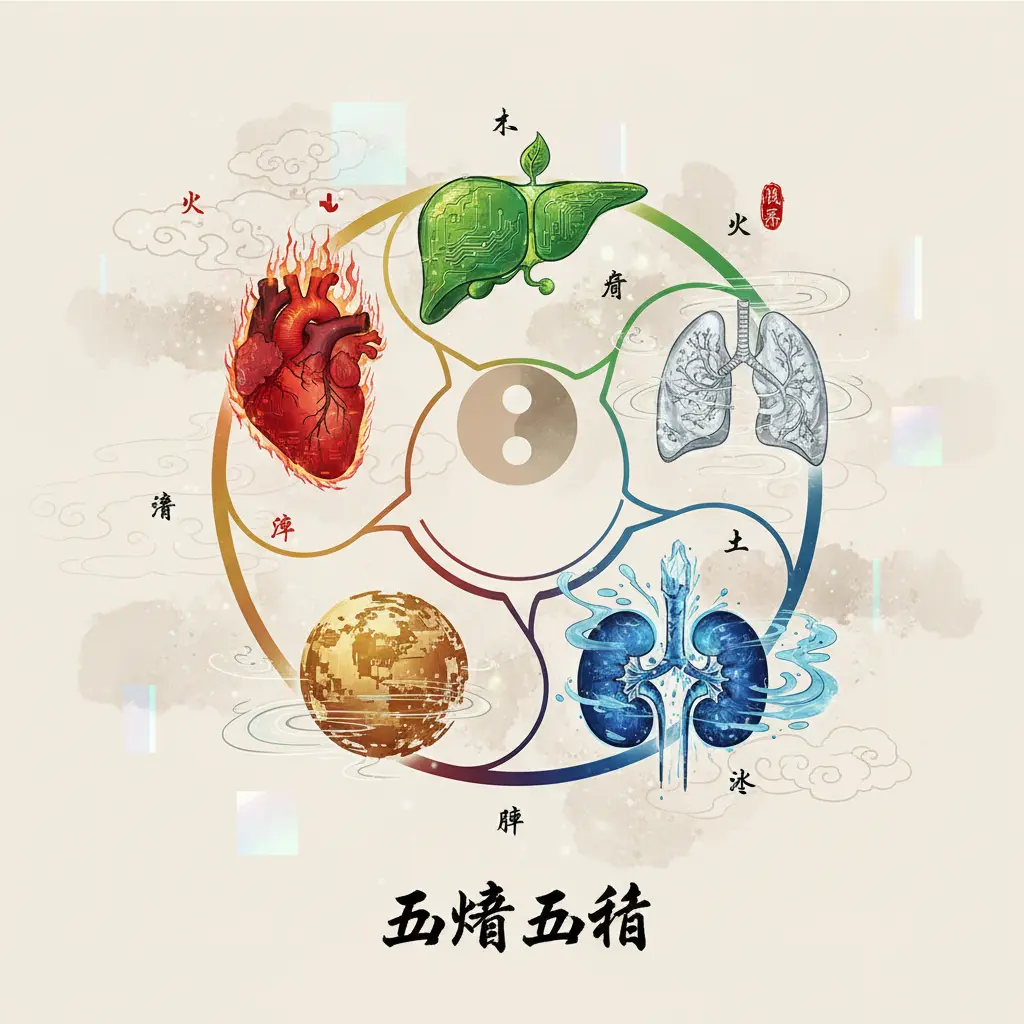 五行 - 五臟