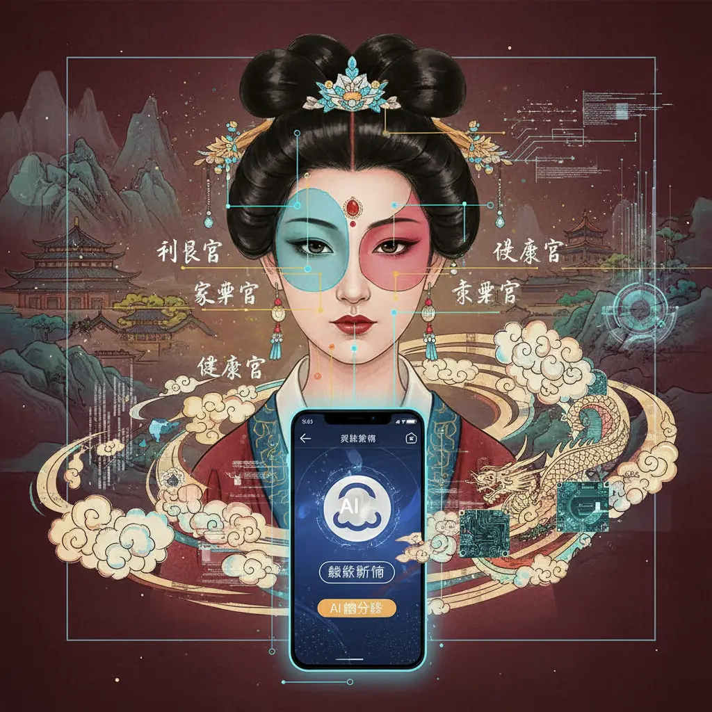 線上算命 - 面相學