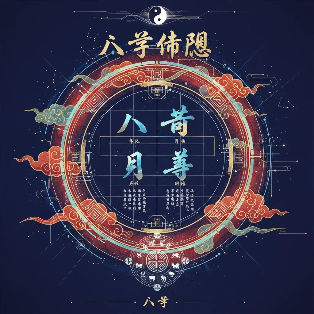 八字 - 八字命盤