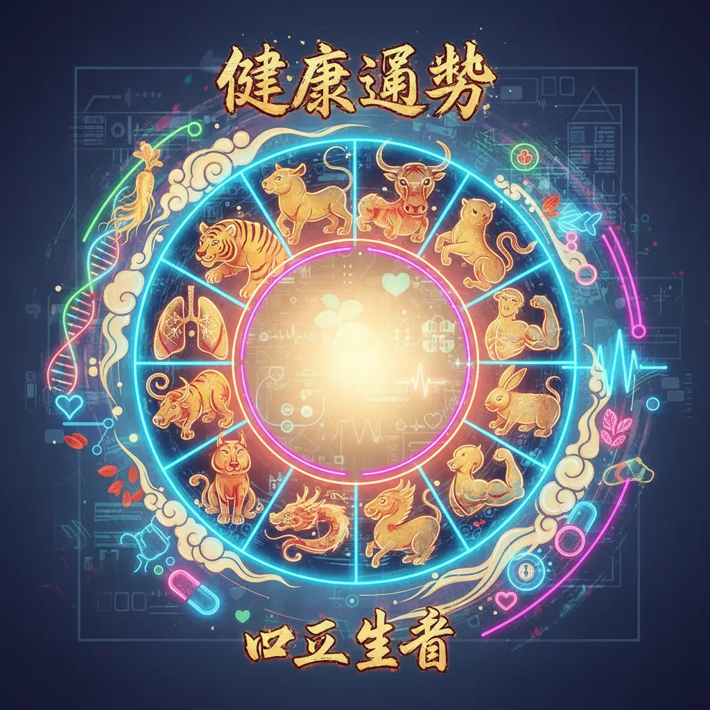健康運勢 - 十二生肖