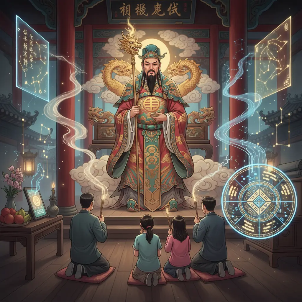 道教問神 - 神明