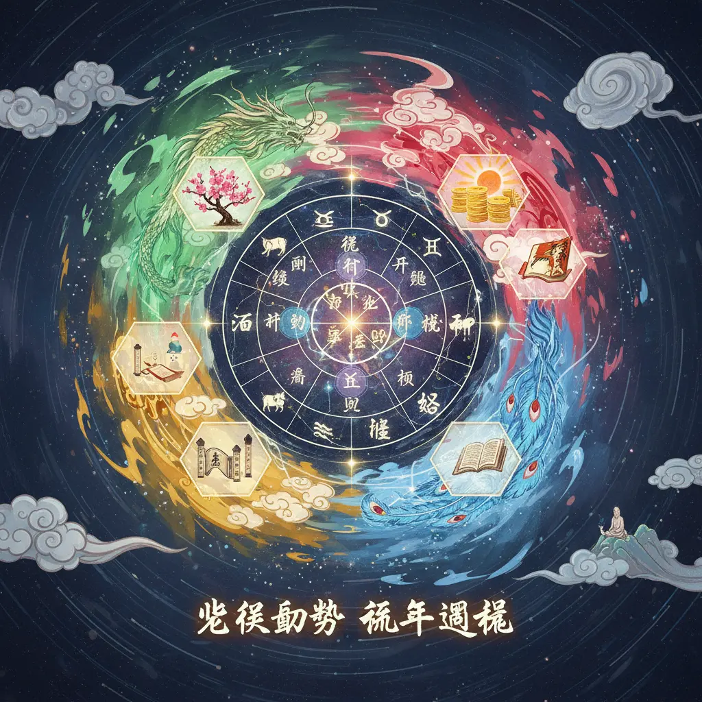 流年運程 - 紫微鬥數