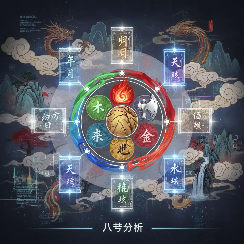 八字分析 - 五行