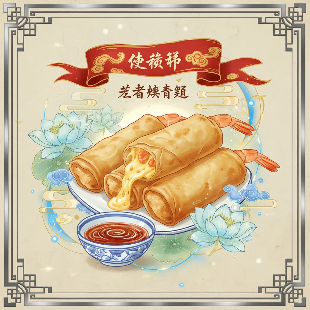 陳師傅 - 芝士蝦春捲