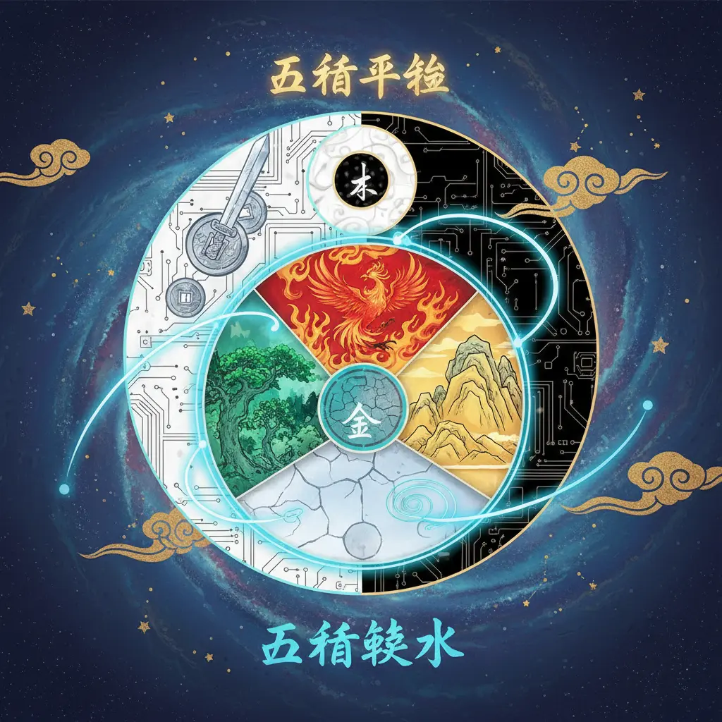 五行平衡 - 五行缺水