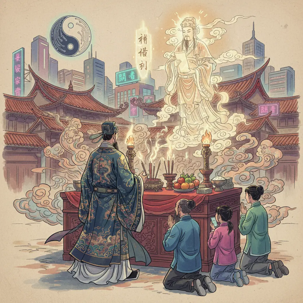 道教問神 - 民間信仰