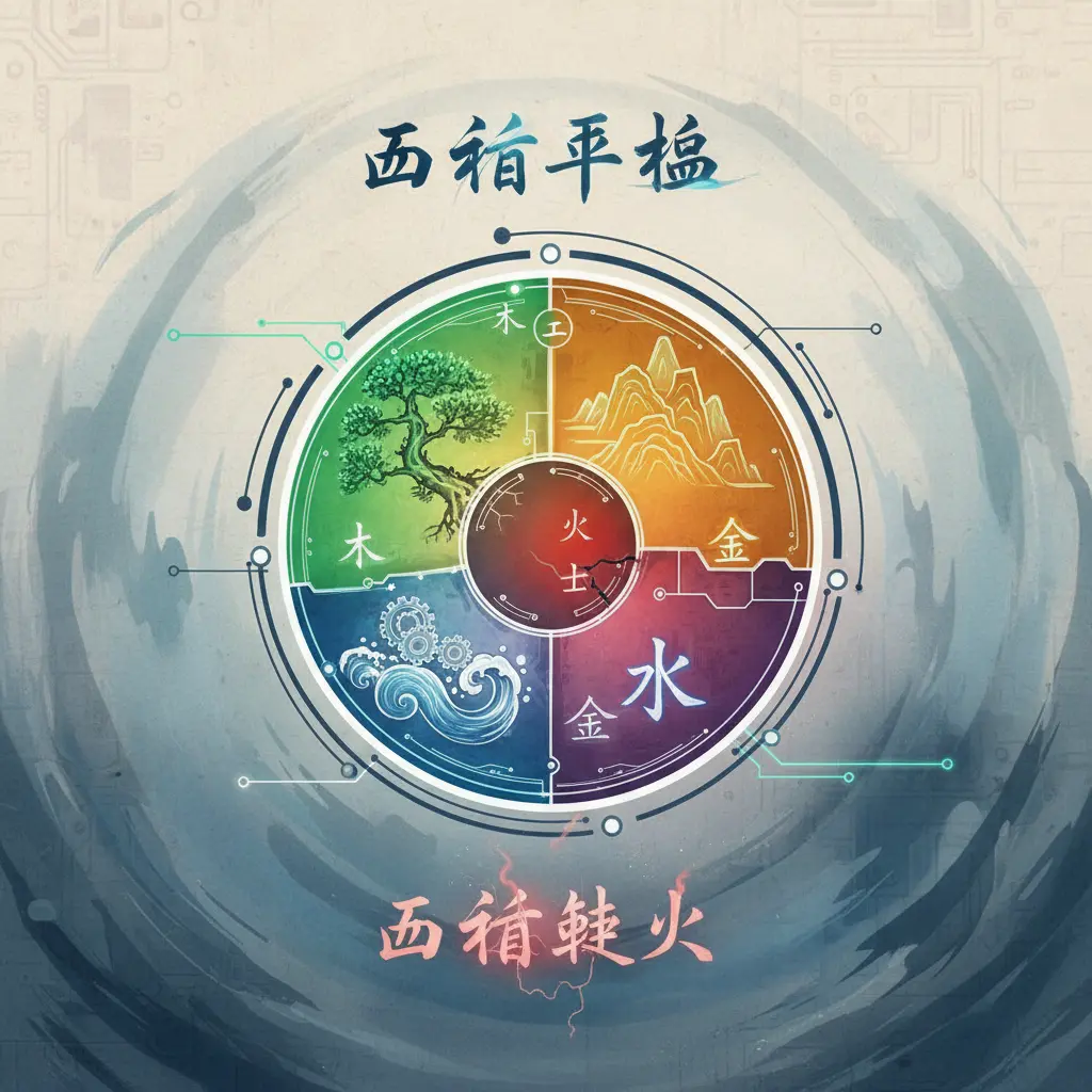 五行平衡 - 五行缺火